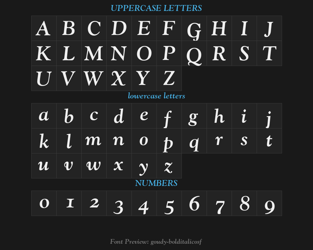 goudy-bolditalicosfPreview
