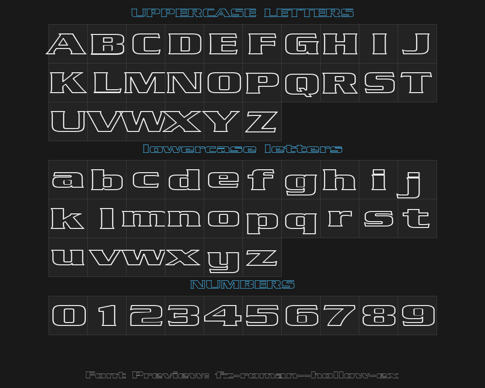 fz-roman-11-hollow-exPreview