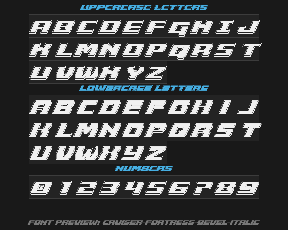 cruiser-fortress-bevel-italicPreview