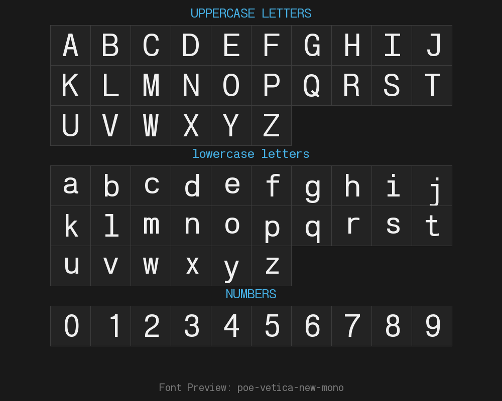 poe-vetica-new-monoPreview