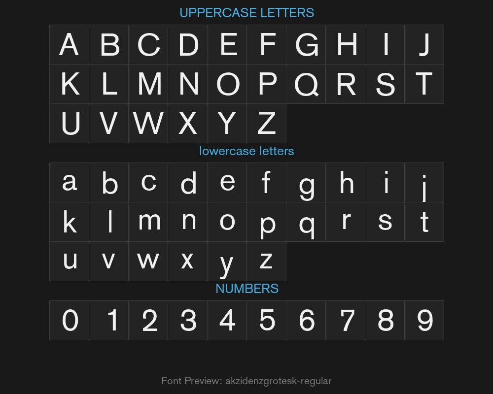 akzidenzgrotesk-regularPreview