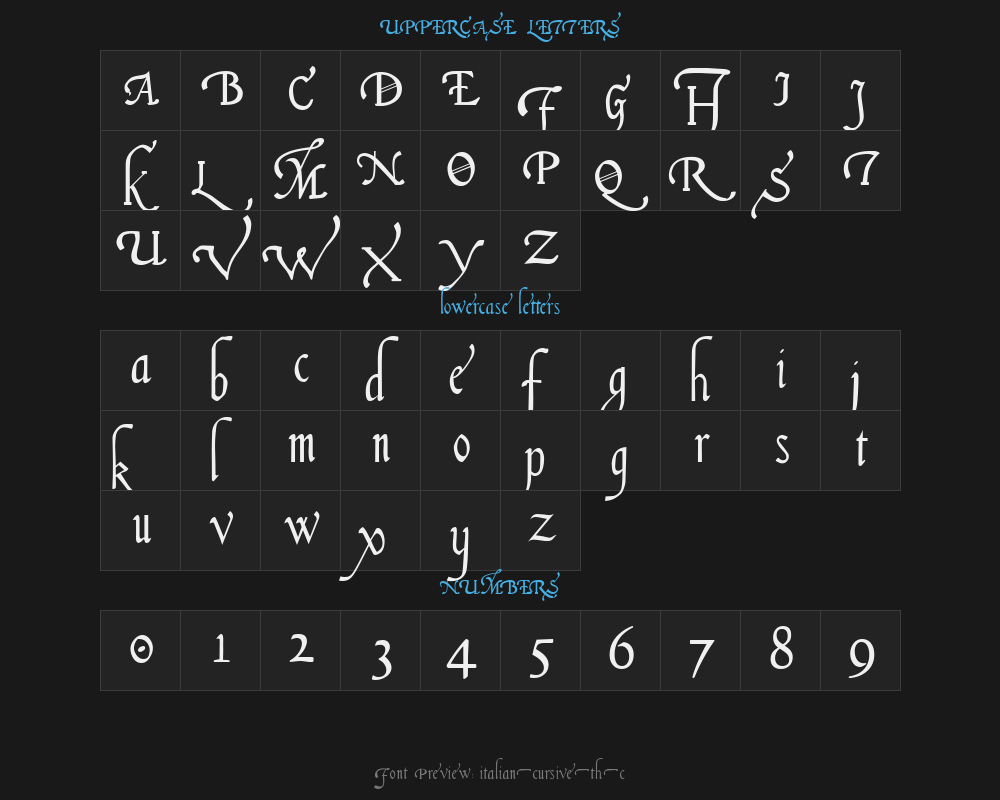 italian-cursive-16th-cPreview