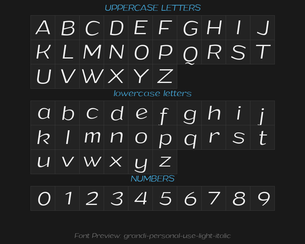 grandi-personal-use-light-italicPreview image