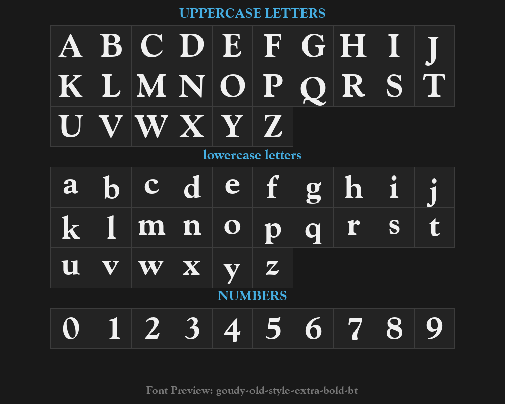 goudy-old-style-extra-bold-btPreview