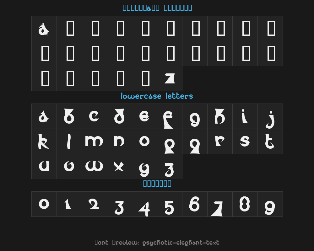 psychotic-elephant-textPreview image