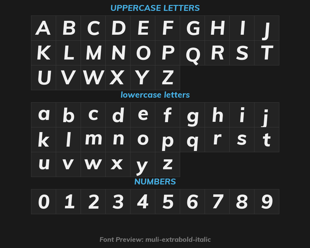 muli-extrabold-italicPreview