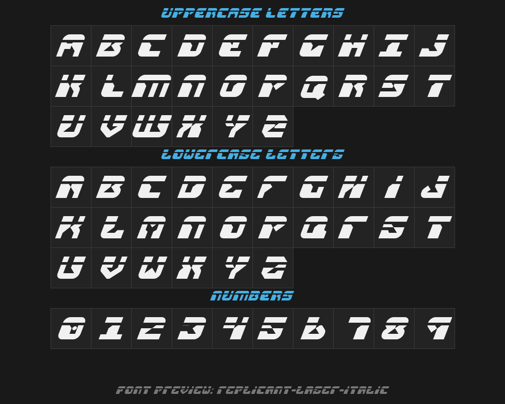 replicant-laser-italicPreview