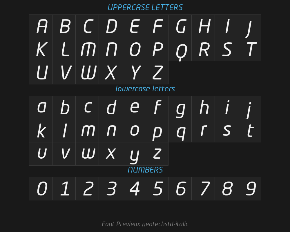 neotechstd-italicPreview