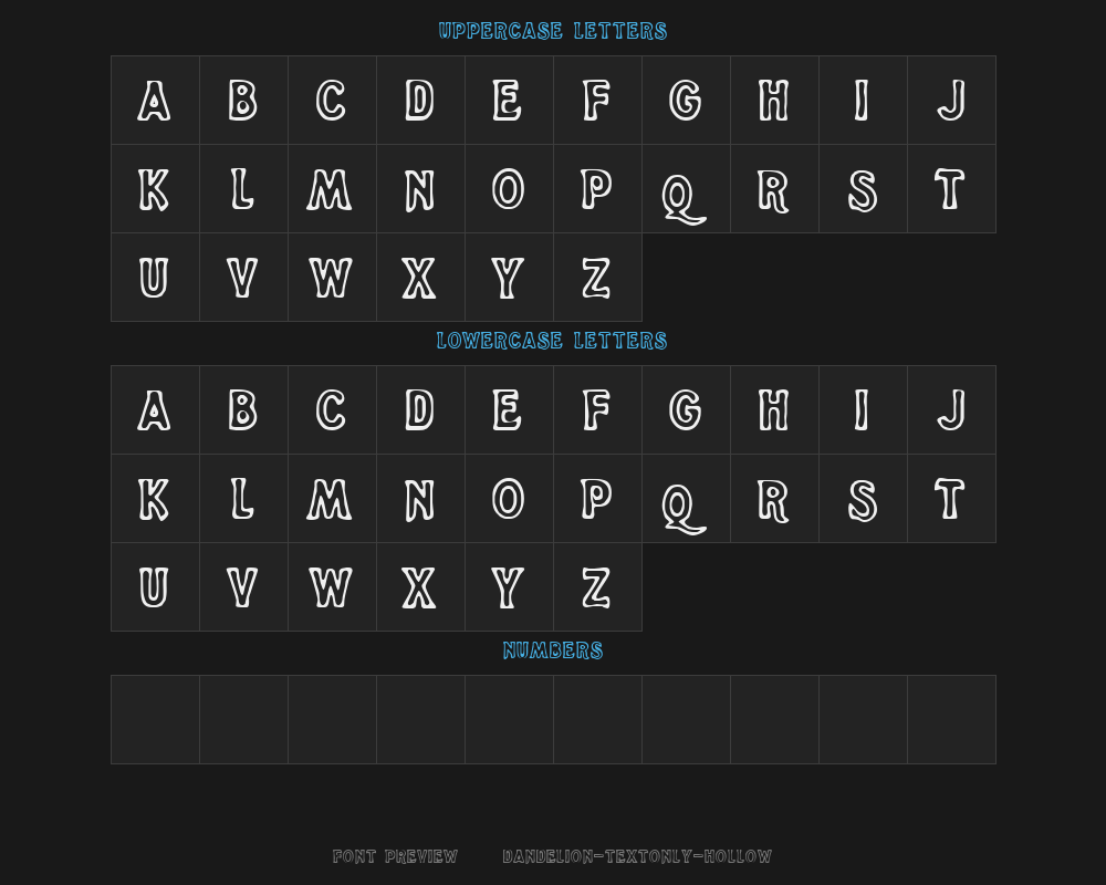 dandelion-textonly-hollowPreview image