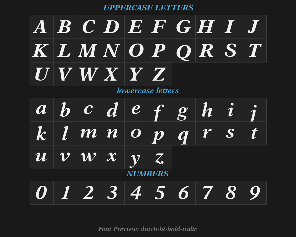 dutch823-bt-bold-italicPreview