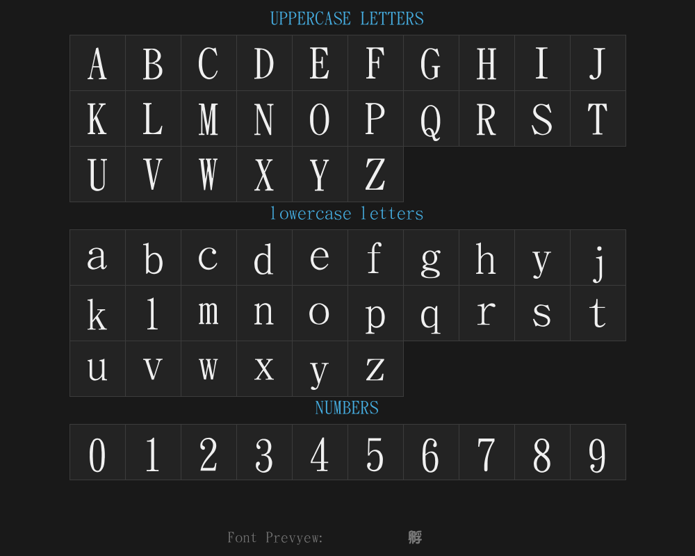 Jinmeite Round typePreview