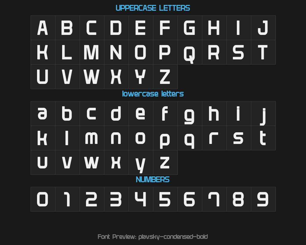 plavsky-condensed-boldPreview