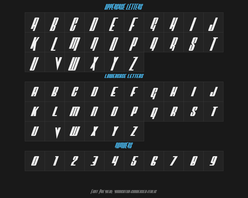vindicator-condensed-italicPreview