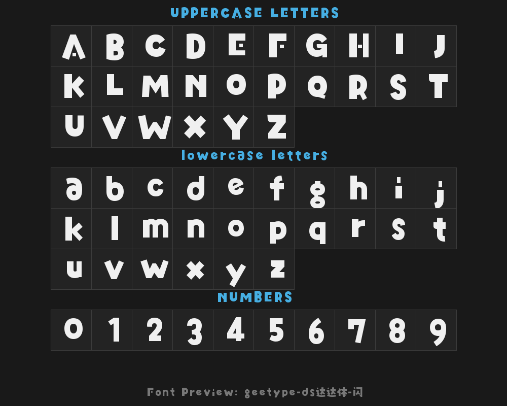 geetype-ds Dada Body - FlashPreview