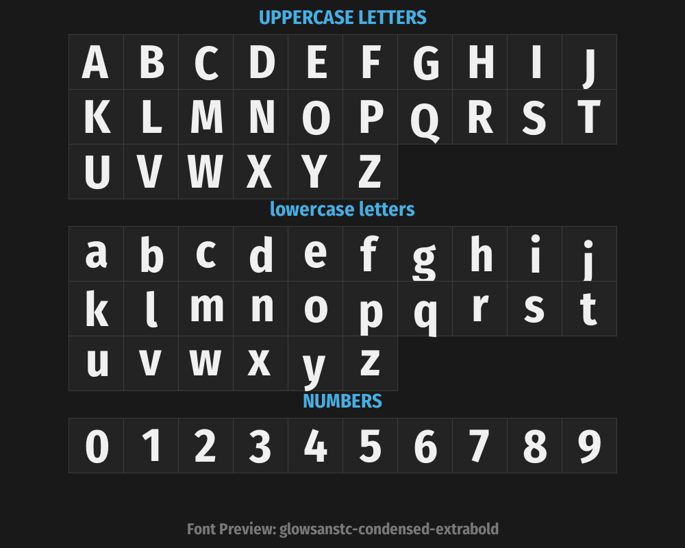 glowsanstc-condensed-extraboldPreview