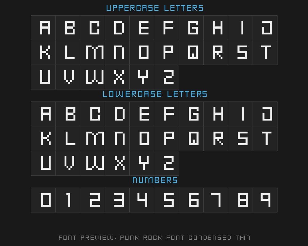 punk-rock-font-condensed-thinPreview