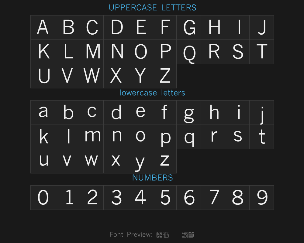 Super-century fine square seal scriptPreview
