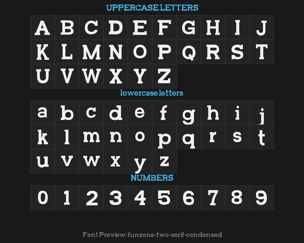 funzone-two-serif-condensedPreview