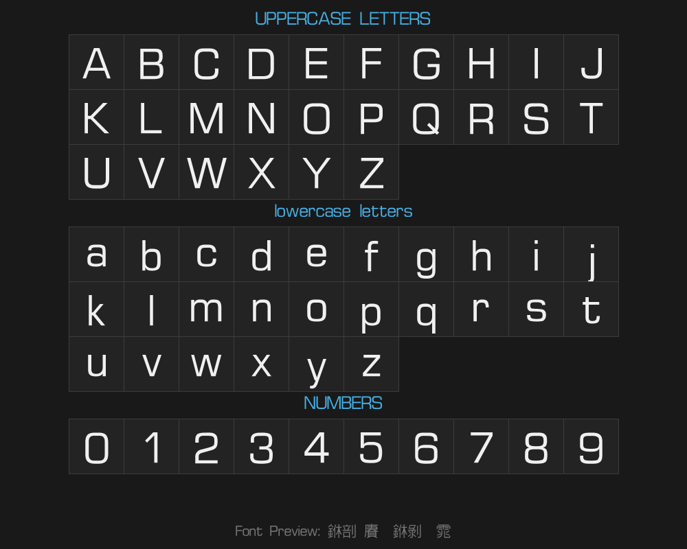 Chinese dragon in Black typePreview image