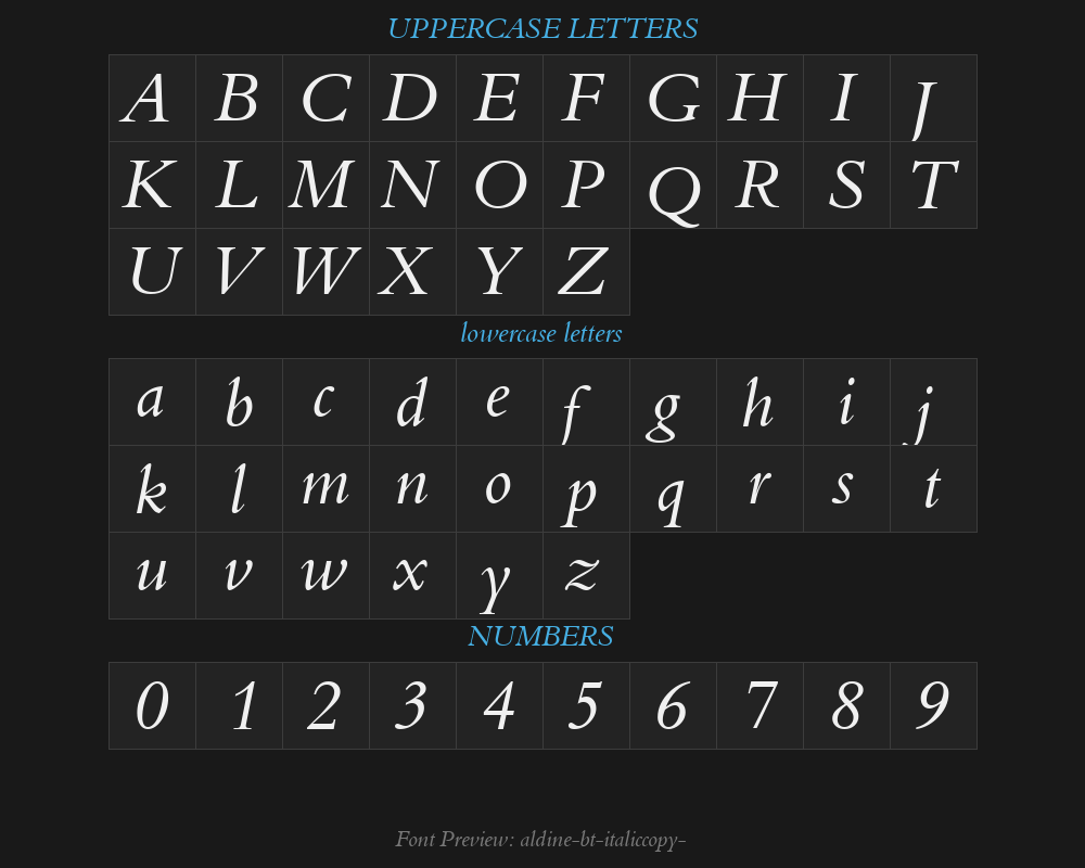 aldine401-bt-italiccopy-1Preview