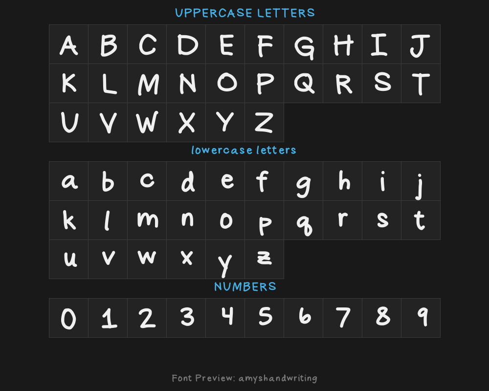 amyshandwritingPreview