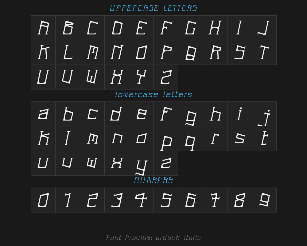 ardeck-italicPreview