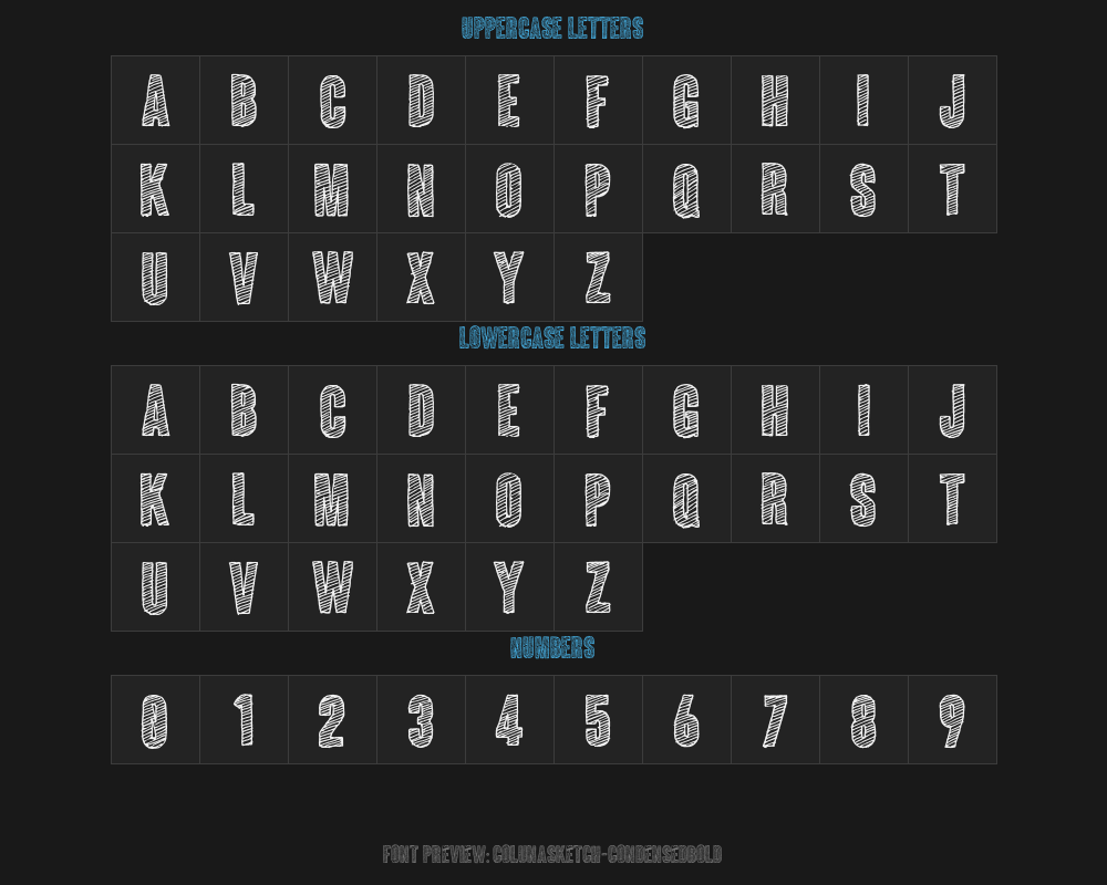 colunasketch-condensedboldPreview