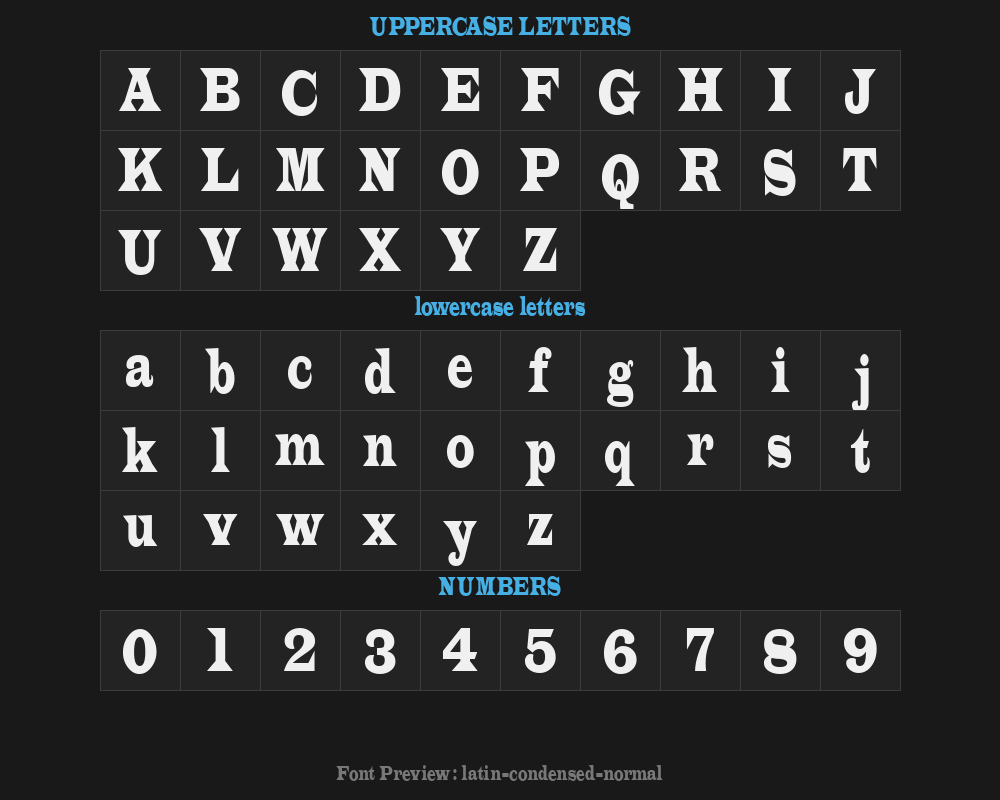 latin-condensed-normalPreview image