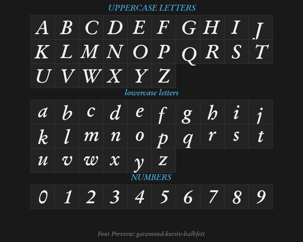 garamond-kursiv-halbfettPreview image