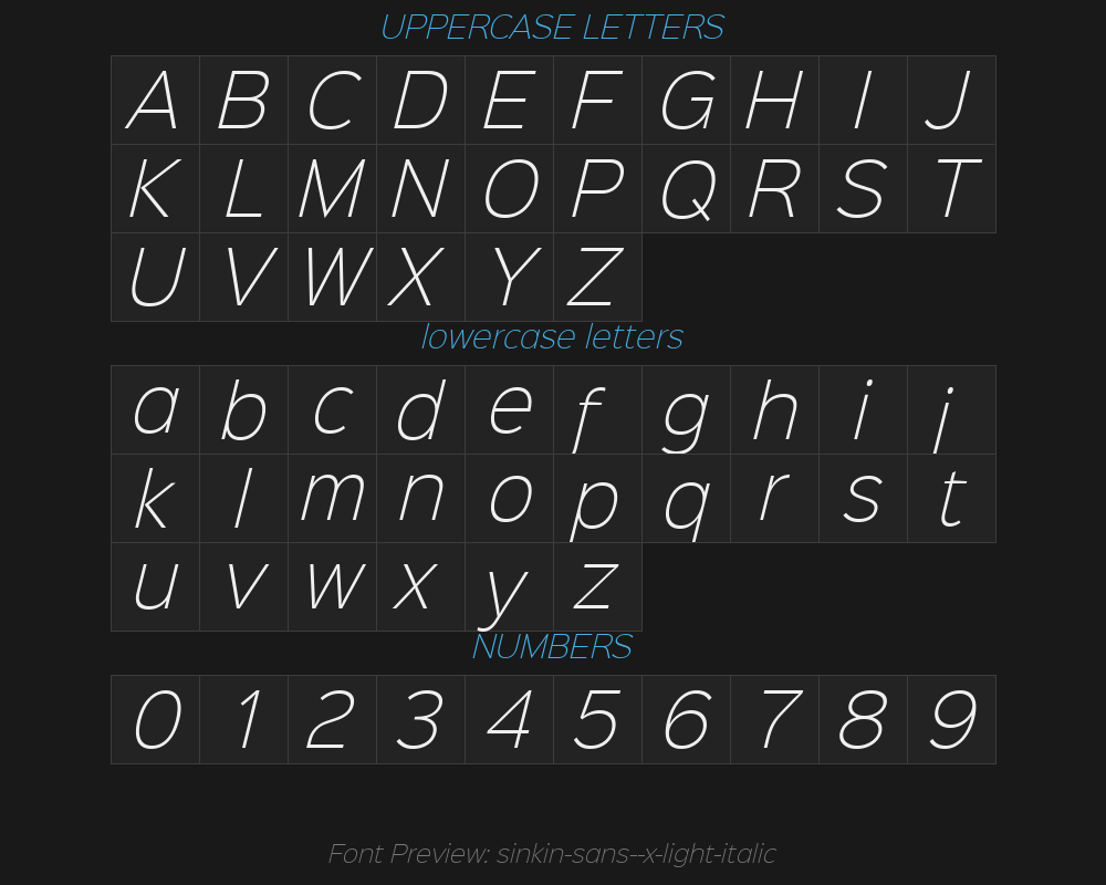 sinkin-sans-200-x-light-italicPreview