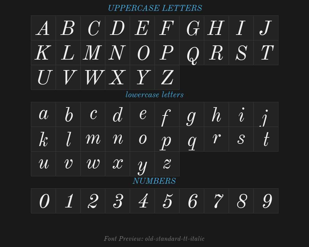 old-standard-tt-italicPreview