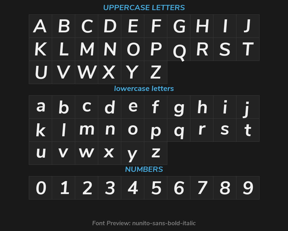 nunito-sans-bold-italicPreview