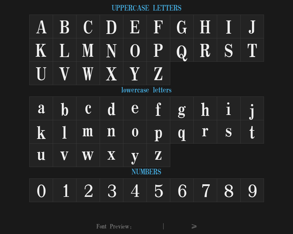 ║║╥╟│ñ╦╬╝≥Preview image