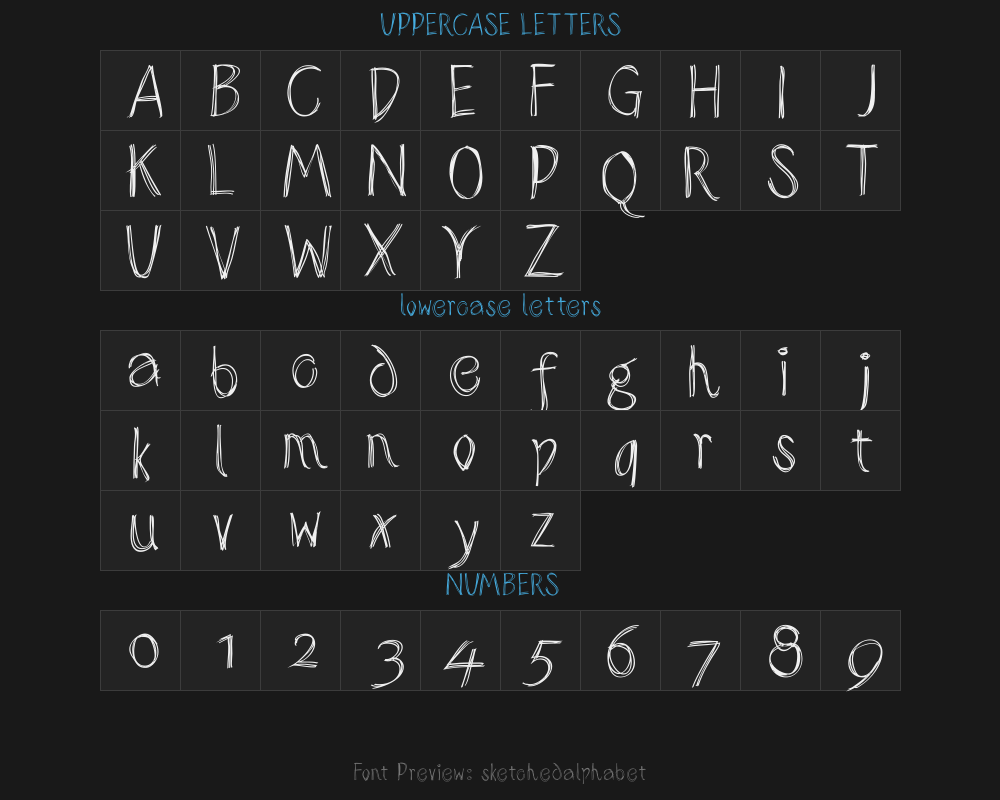 sketchedalphabetPreview