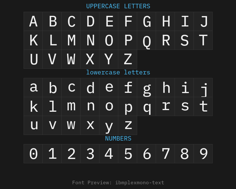 ibmplexmono-textPreview
