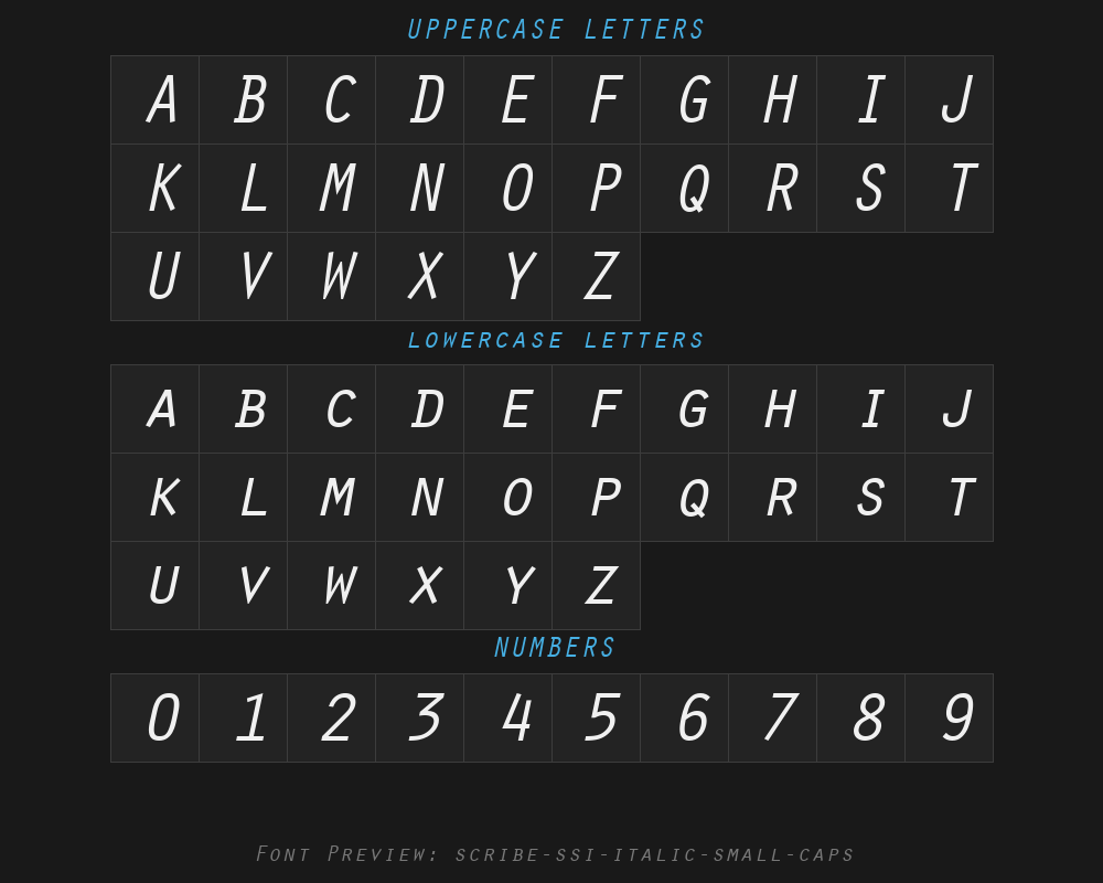 scribe-ssi-italic-small-capsPreview image