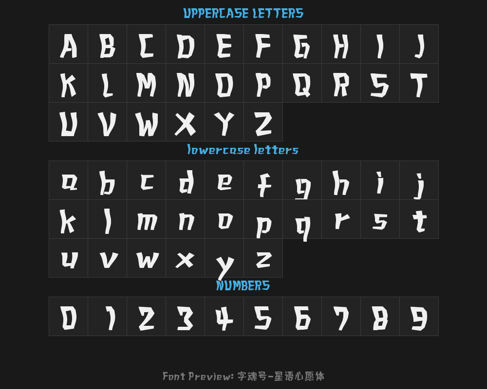 Character Soul No. 4460 - Star Language Wish TypePreview