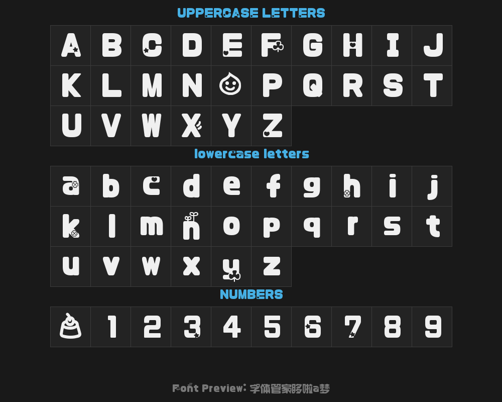 Font Manager DoraemonPreview