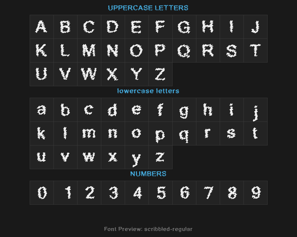scribbled-regularPreview