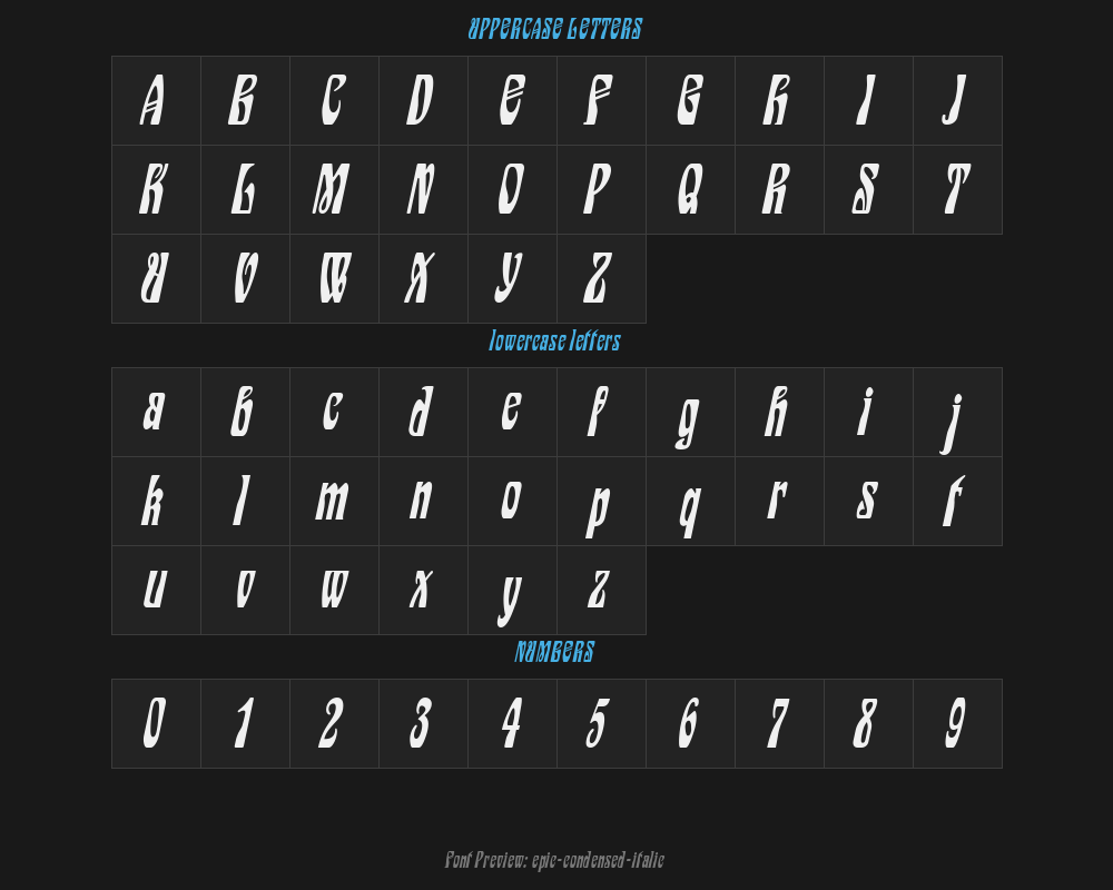 epic-condensed-italicPreview