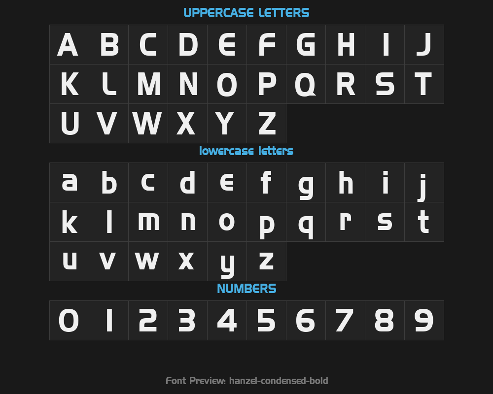 hanzel-condensed-boldPreview