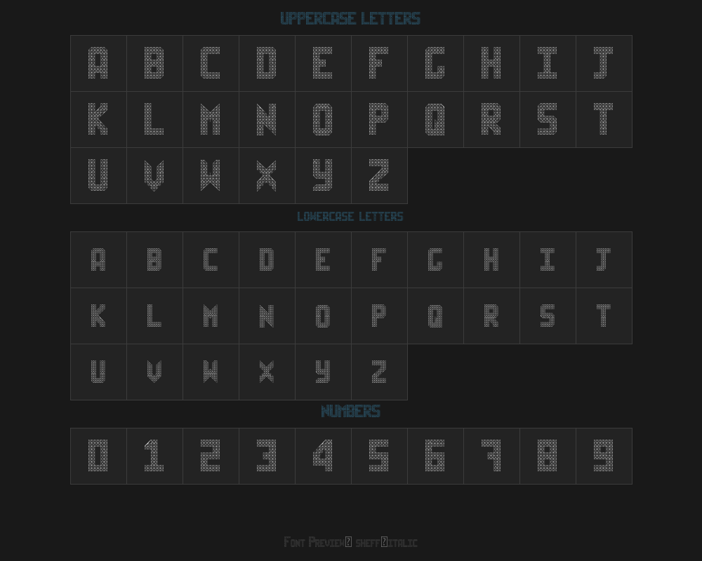 sheff-italicプレビュー