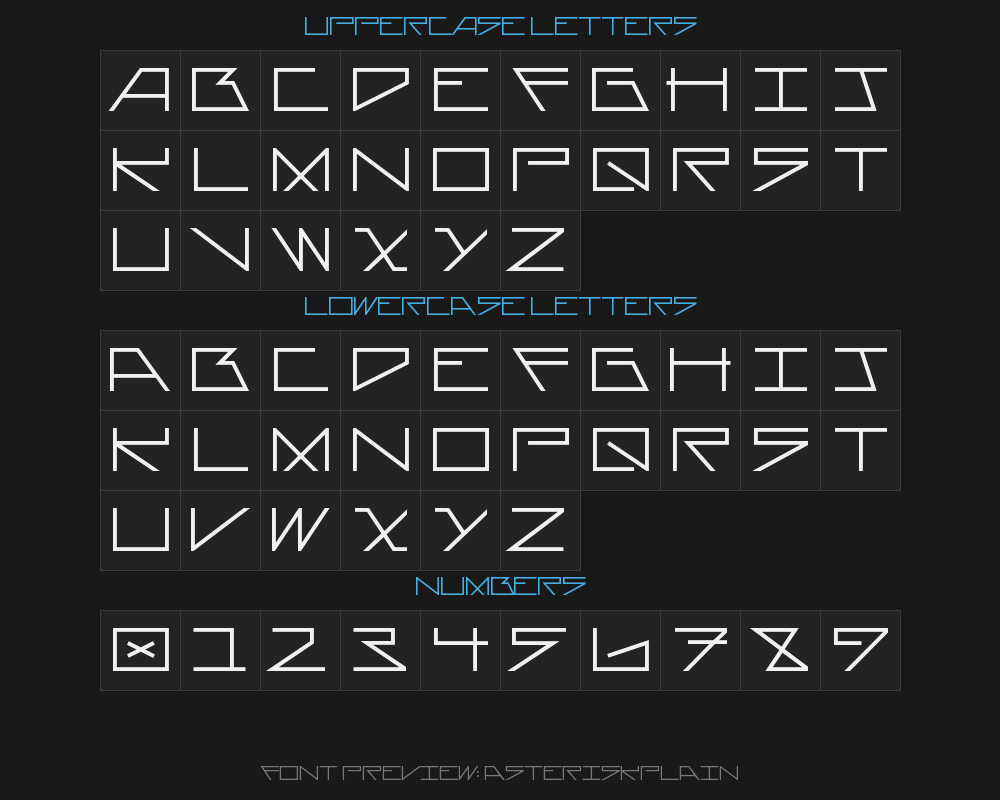 asteriskplainPreview