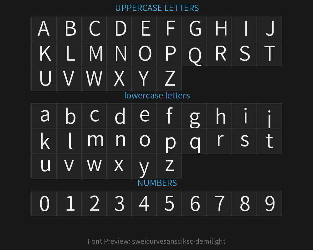 sweicurvesanscjksc-demilightPreview image