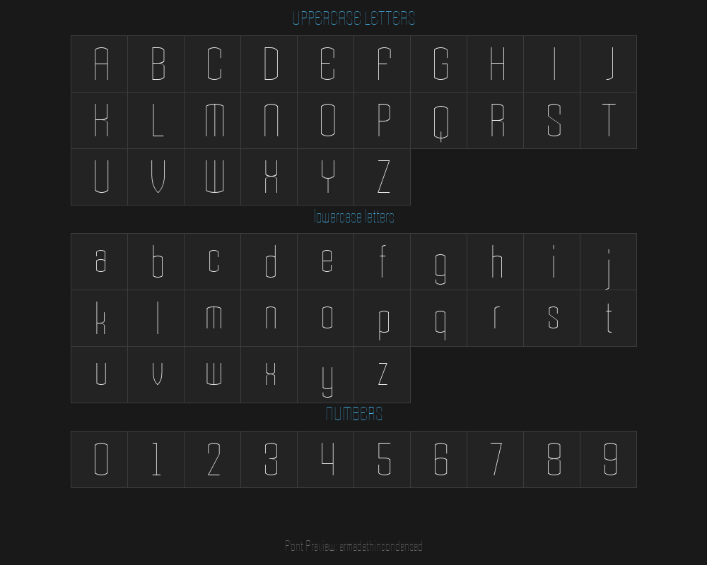 armadathincondensedPreview