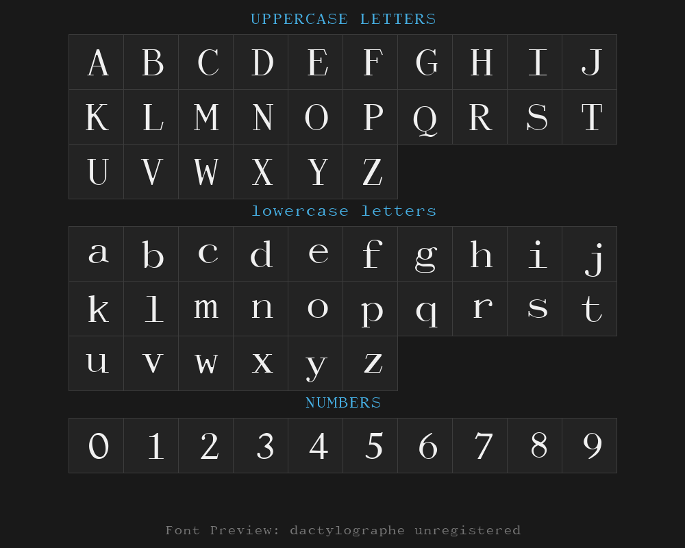 dactylographe-unregisteredPreview image