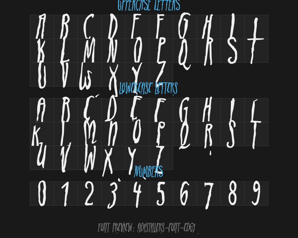 adistillers-font-edgyPreview image