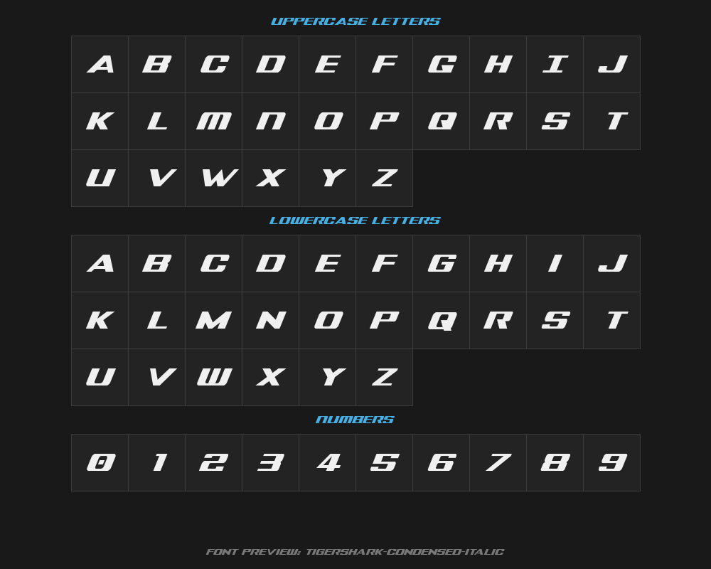 tigershark-condensed-italicPreview