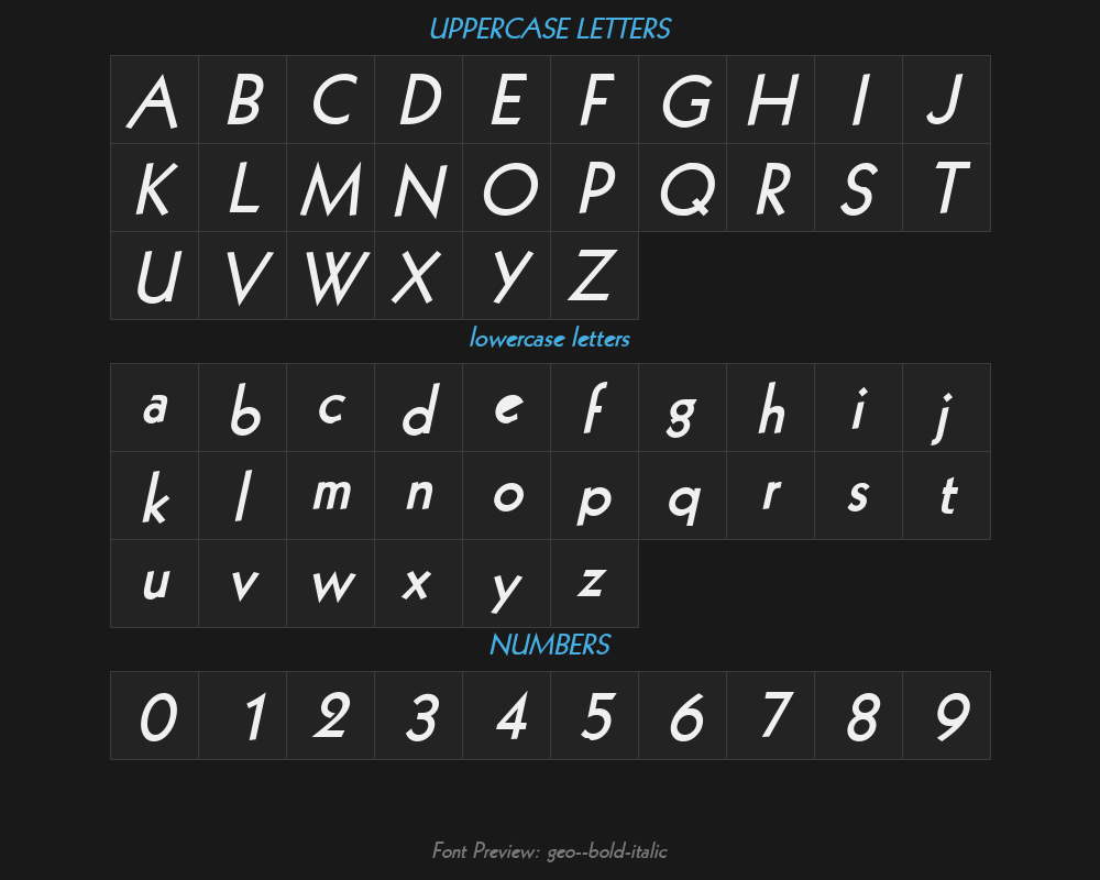 geo-112-bold-italicPreview
