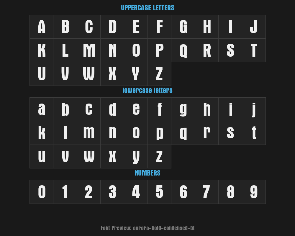 aurora-bold-condensed-btPreview